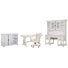 Writing Desk With Chair Printer Stand Credenza And Hutch