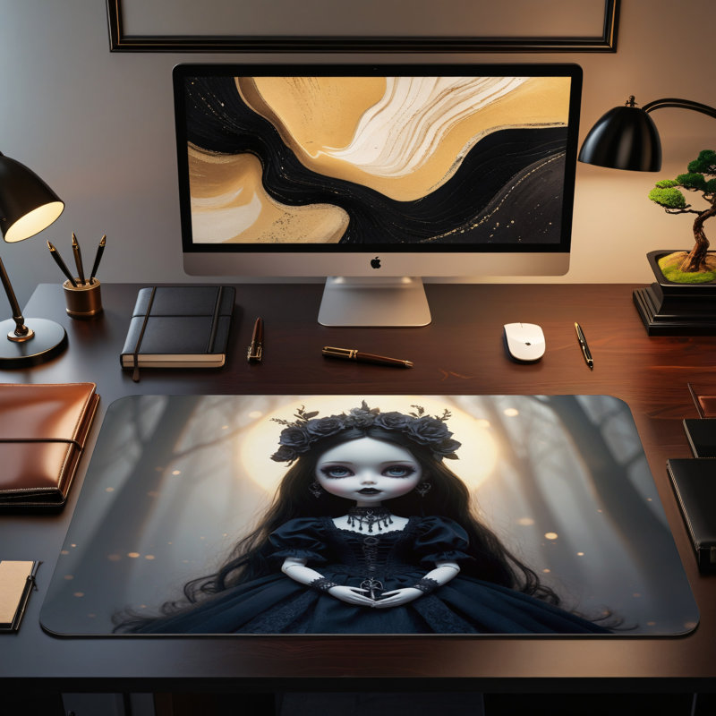 Polyester Desk Pad, 31.5x15.5