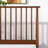 Rashay Mid-Century Modern Solid Wood Spindle Platform Bed-59362486