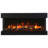 Amantii TruView Slim Electric Fireplace, 3 speed mortor, wifi enabled, 3 sided glass, built-in-726269873