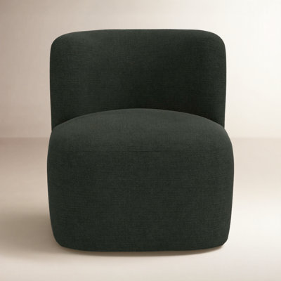 Mariza Cotton Swivel Lounge Chair