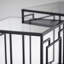 Galleria Glass Nesting End Table