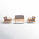 Elswick Teak 4 - Person Patio Conversation Sets with Cushions