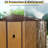 8ft X 4ft Metal Storage Shed With Gloves For Safe Installation - Coffee Backyard Long-lasting Outdoor Needs-118110748
