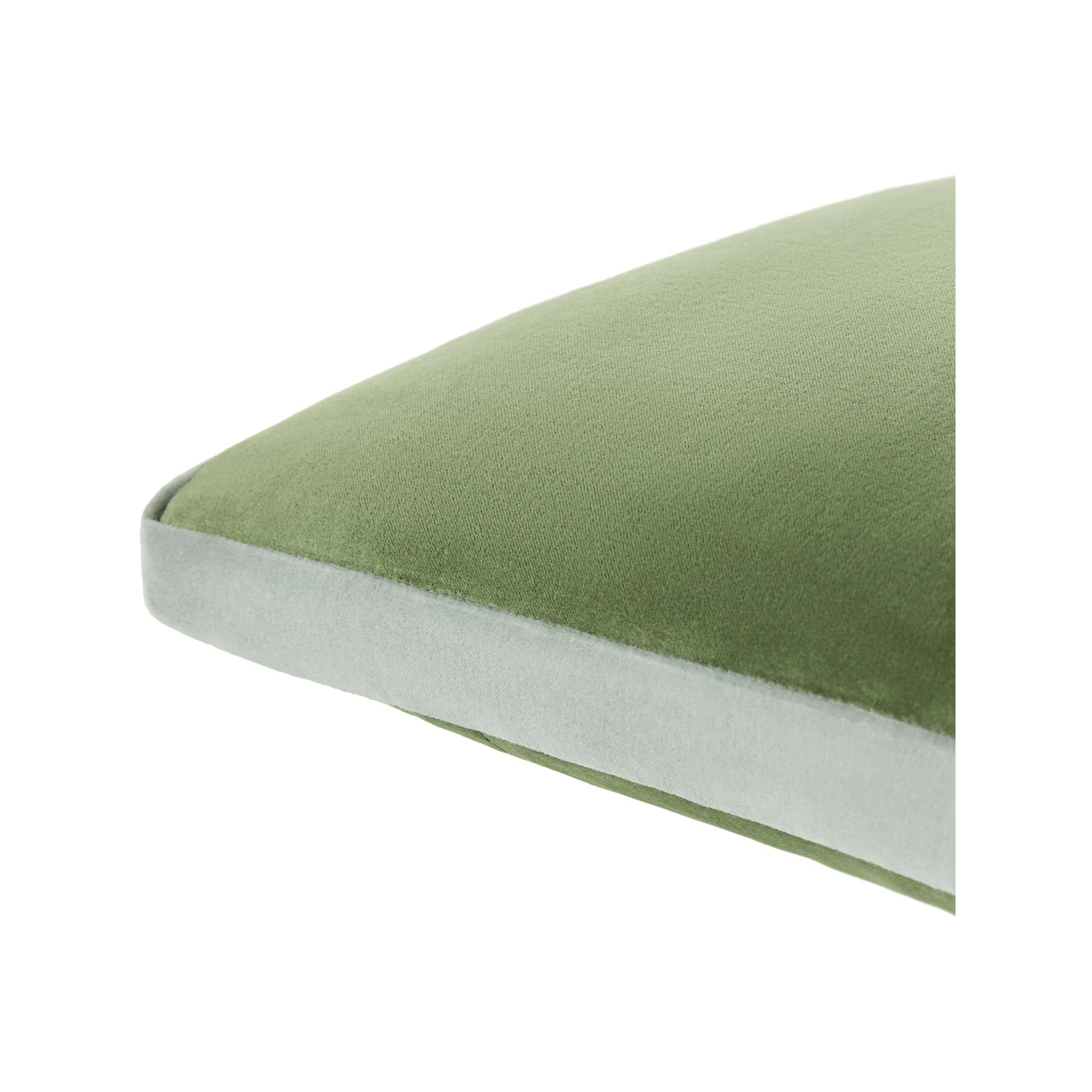  Nicholas Cotton Throw Pillow, 20" x 20", Pillow Cover Only - No Insert, Green/Teal