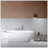68.9 Inch Freestanding Solid Surface Soaking Bathtub For Bathroom