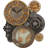 Bagdad Gears of Time Wall Clock-826009512