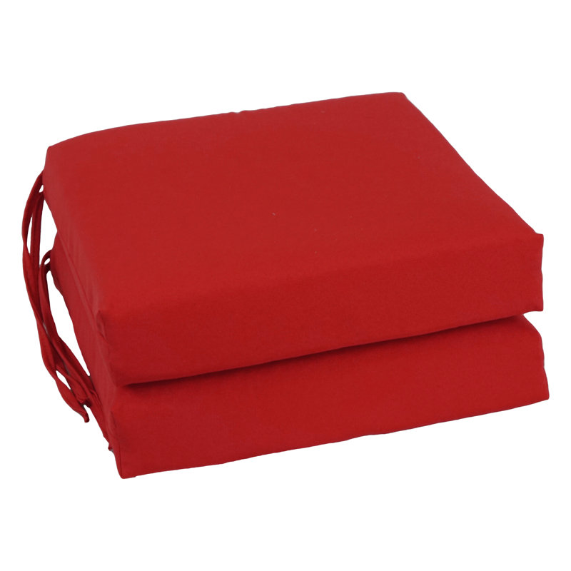 Coussin de siège d'intérieur, Rouge rubis