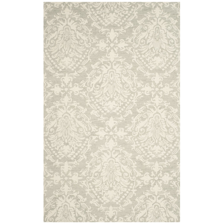 Ferrera Hand-Tufted Wool Sage / Ivory Area Rug