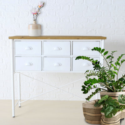 Kiowa 37.5'' Solid Wood Top Console Table