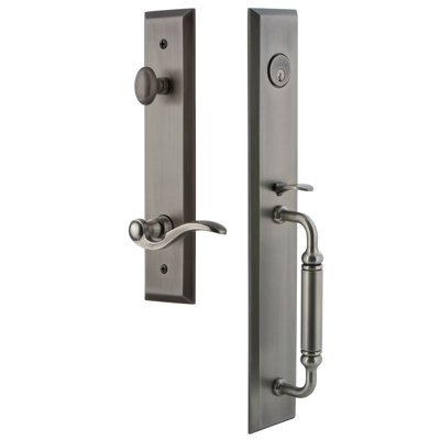 Fifth Avenue Complete Inactive Dummy Handleset with Bellagio Lever and Rosette