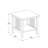 Wenger Solid Wood End Table-251300704-251300718