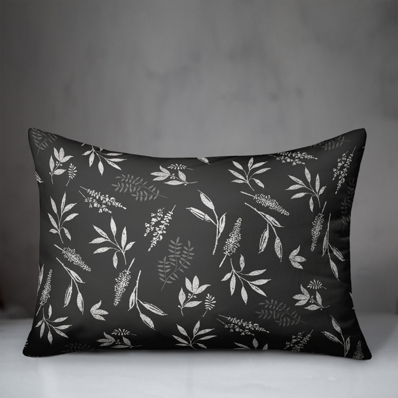  Botanical Rectangular Pillow Cover & Insert