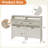 Slim Shoe Storage Cabinet with Doors and Adjustable Shelves for Entryway-128877244-129744763