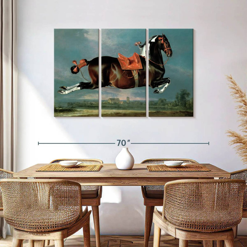 Éclosion de cehéros Brampt The Piebald Horse, H 36 po x l 57 po