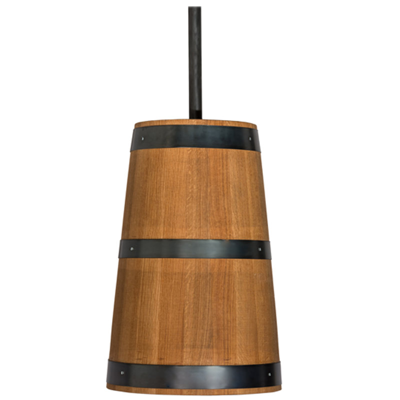 Luminaire suspendu 17 po de large whisky