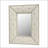 Decorative Wall Hanging Mirror,Rivet Decoration,PU Covered MDF Framed Mirror