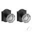 Crystal Door Knob with Baldwin Reserve Rosette