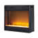 Dazya TV Stand for TVs up to 70" with Fireplace Included