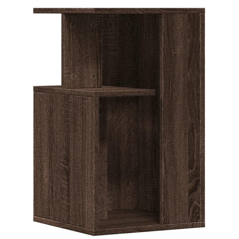 Table d'appoint vidaXL, Chêne brun