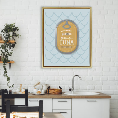 Cadre flottant Nautic Tuna Tin, design par Sandra Picco