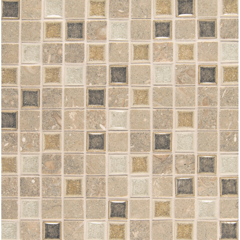 Kismet 1 in. x 1 in. Grid Tile