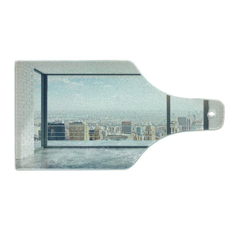 Planche à découper en verre trempé Ambesonne