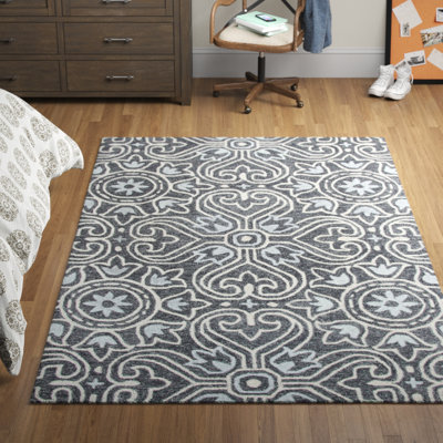 Claudelle Wool Geometric Indoor Rug
