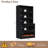 Brusnice 71" H x 37" W Standard Bookcase with Electric Fireplace and 5-Tiers Shelf-998517406