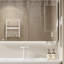 Armoire de salle de bain de style crème minimaliste