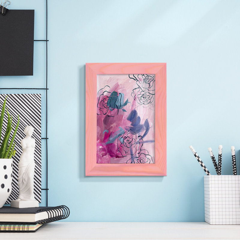 Inner Music I " Inner Music I ", 7" H x 5" W x 1" D, Pink