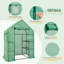 61" W X 28" D Greenhouse