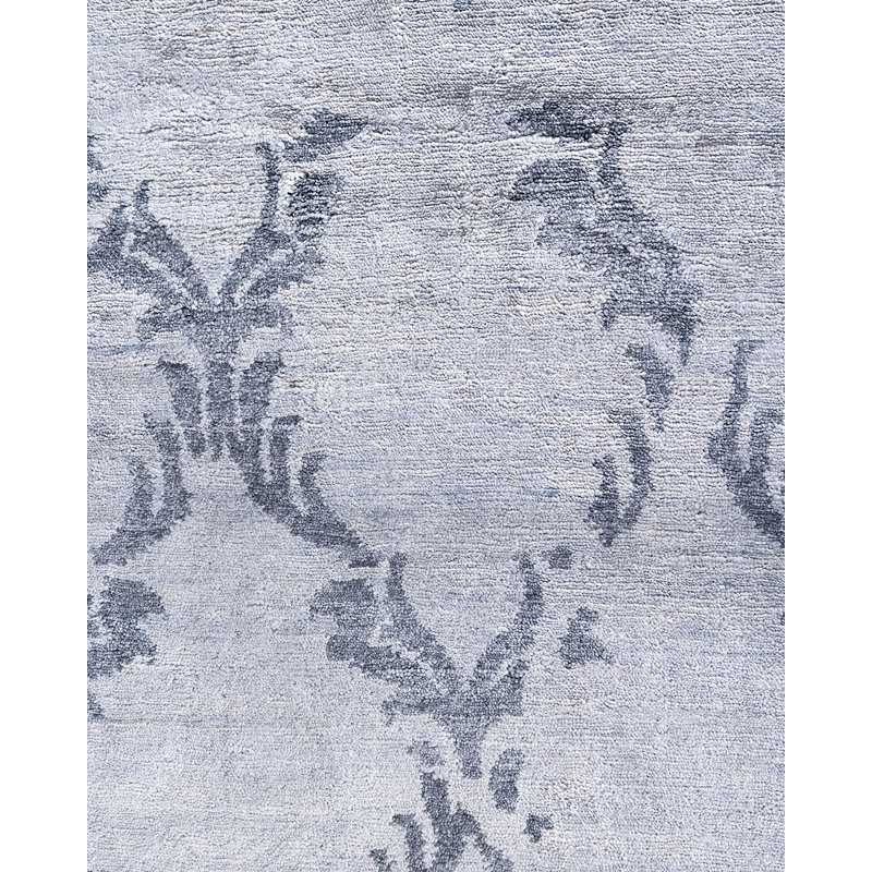 Overdyed One-of-a-Kind Rectangle 9' X 11'9" Hand Knotted Area Rug