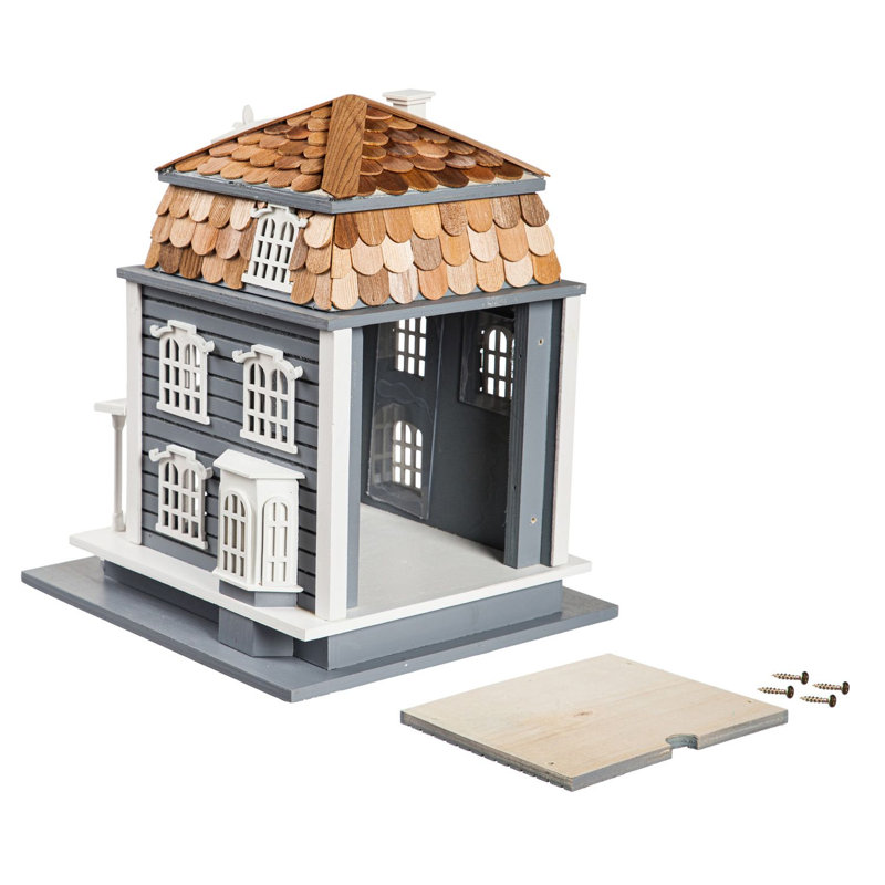 Cabane à oiseaux 10 po x 13 po x 11 po Jaquil