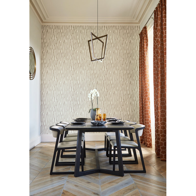 Zendo Wallpaper, Bronze