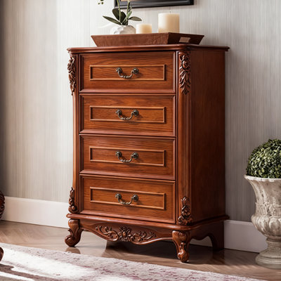 Cherry Solid + Manufactured Wood Accent Cabinet