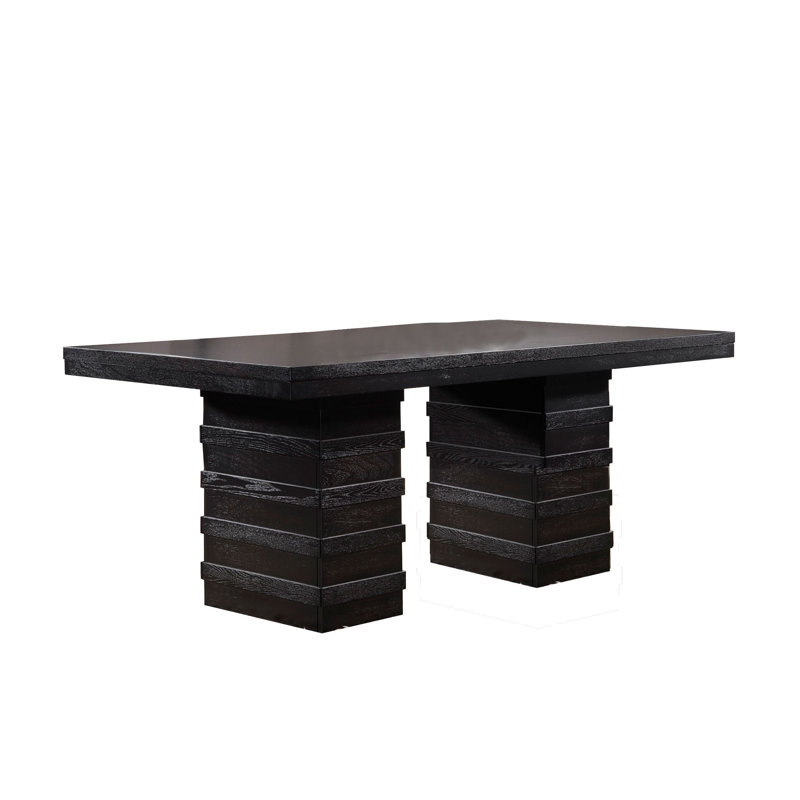 Jackelinne Solid Wood Dining Table