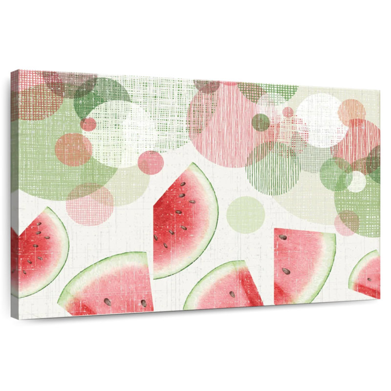 Watermelon Delight, 20" H x 30" W