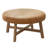 33.1" Round Leather Coffee Table-1768770172