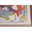 Tapis unique vert / bleu / orange 8 pi x 11 pi 8 po Justinne
