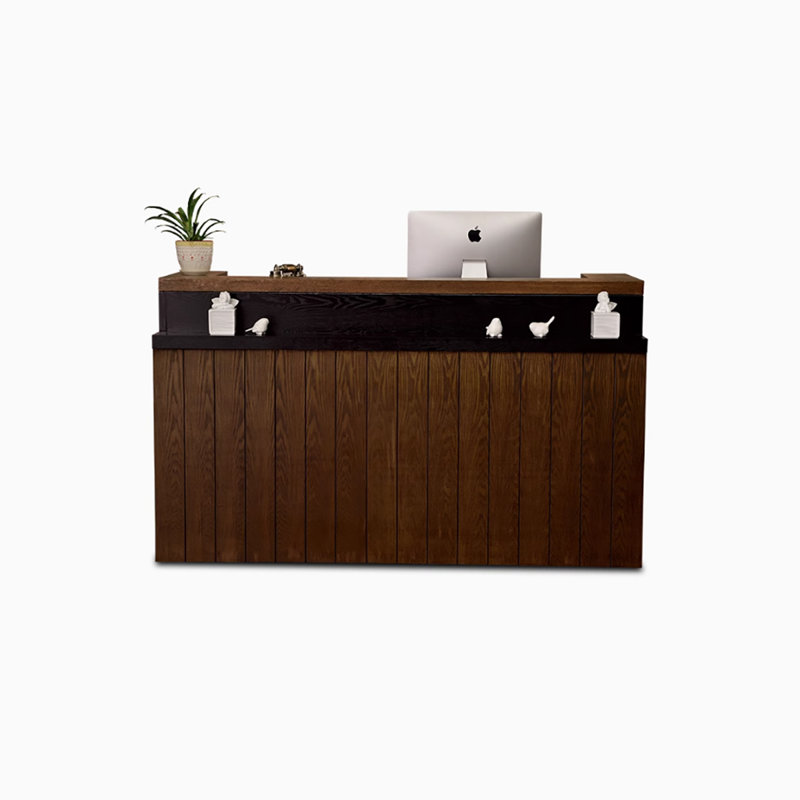 Simple and Modern Rectangular Checkout Counter
