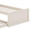 Lit plateforme en bois avec lit gigogne escamotable, cadre de lit avec espace de rangement ouvert latéral intégré-1628292924-1628292922