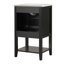 Meuble-lavabo de 20 pouces avec lavabo, porte à fermeture douce, support de rangement et tablette ouverte pour une organisation efficace