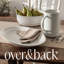 over&back Washed 100% Linen Table Runner - Machine Washable-101293215-101293217