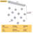 12-Light Modern Rectangular Crystal Led Dimmable Chandelier Silver-1038070376