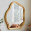 Nikitc Arch Retro Victorian Gold Accent Wall Mirror