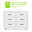 Commode 6 tiroirs avec tiroirs emboîtables babyGap par Delta Children Skye - Certifié Greenguard Gold-115615824