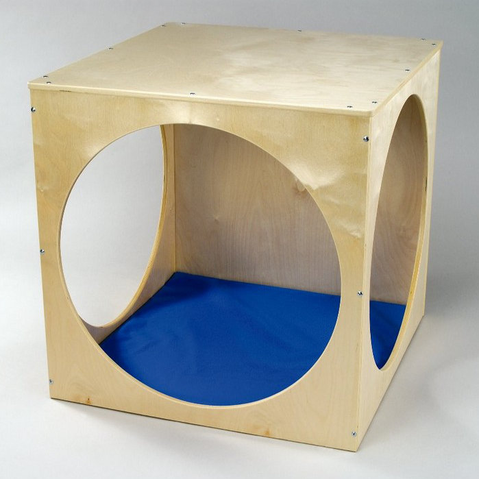 Play House Cube 27.5'' L Plastic Playmat