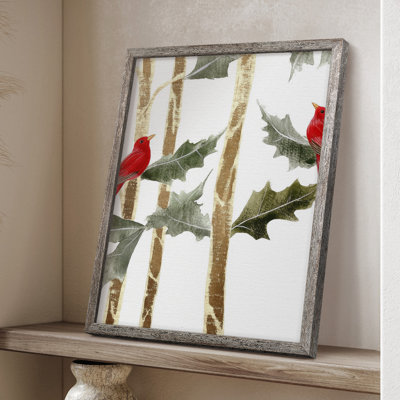 Christmas Holiday Art CCLIX Framed Print - Solid Wood