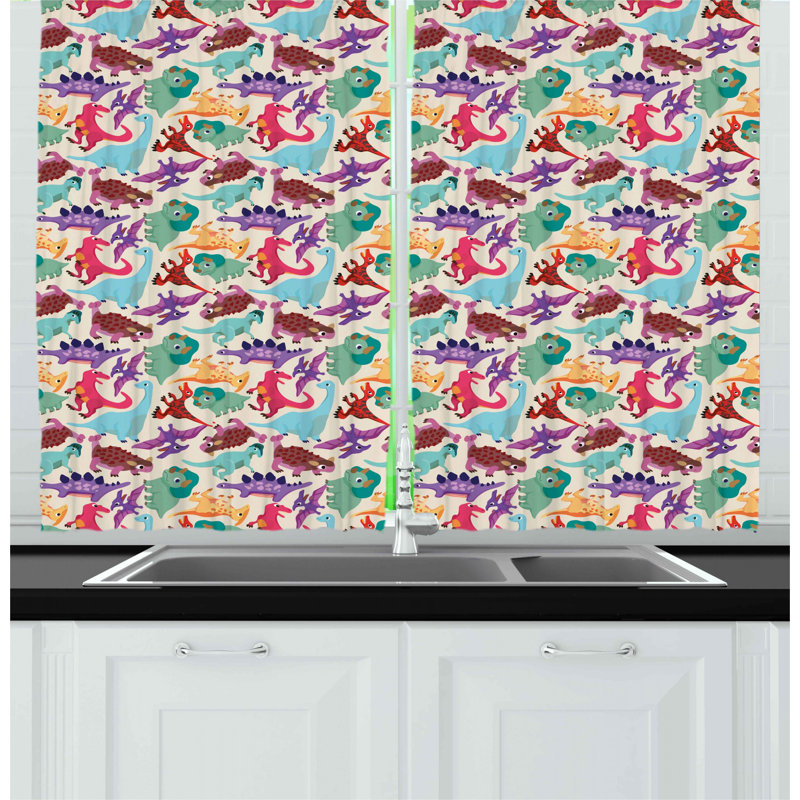 Pointed Kitchen Curtain